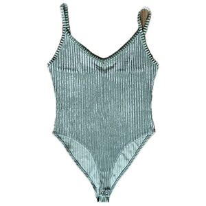 Forever 21 Velvet Cami Bodysuit